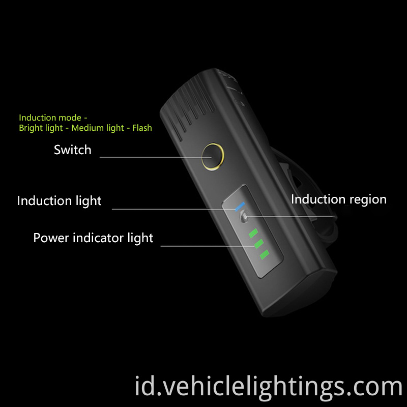 2023 Penjualan panas tipe-c sepeda yang dapat diisi ulang lampu set sepeda dan lampu pengisian ulang lampu pengisian ulang lampu